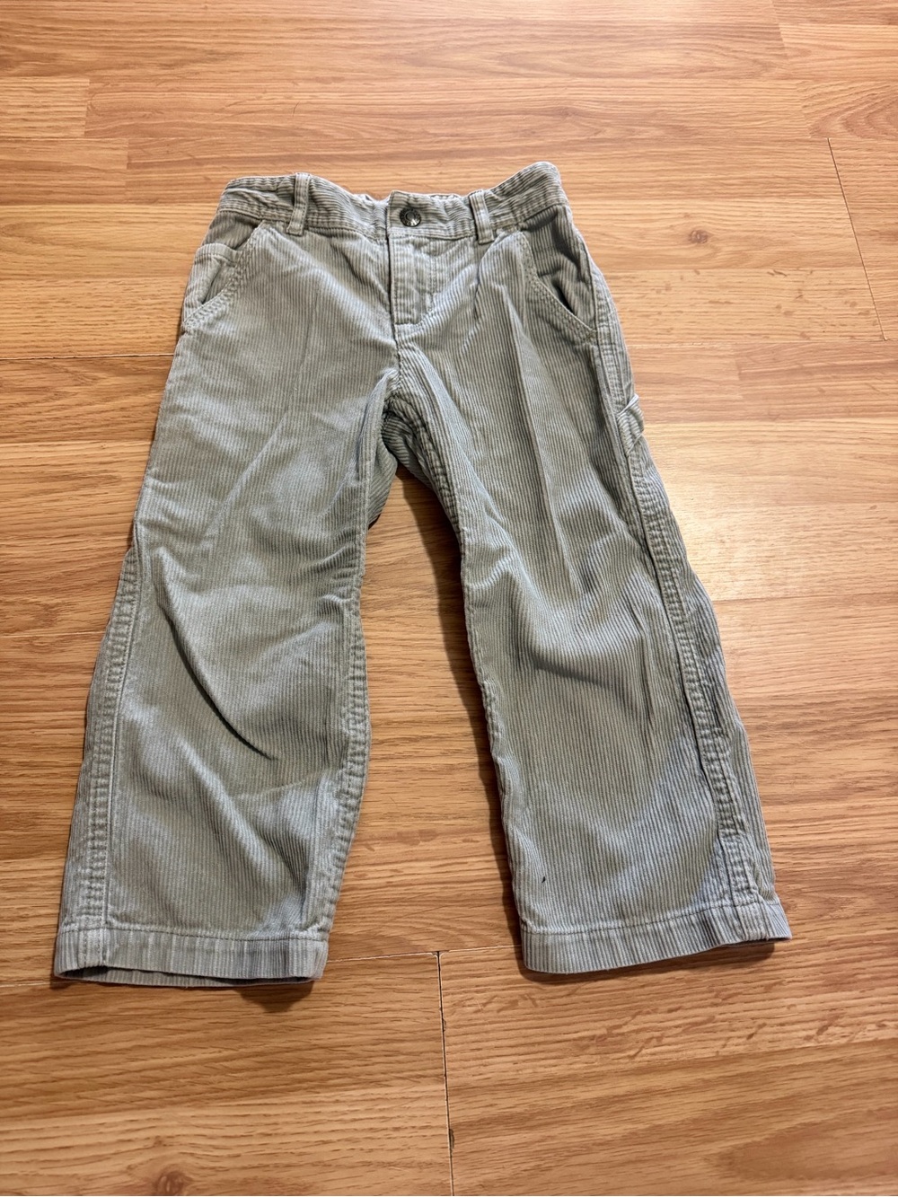 Izod Light Gray Kids Corduroy Pants
